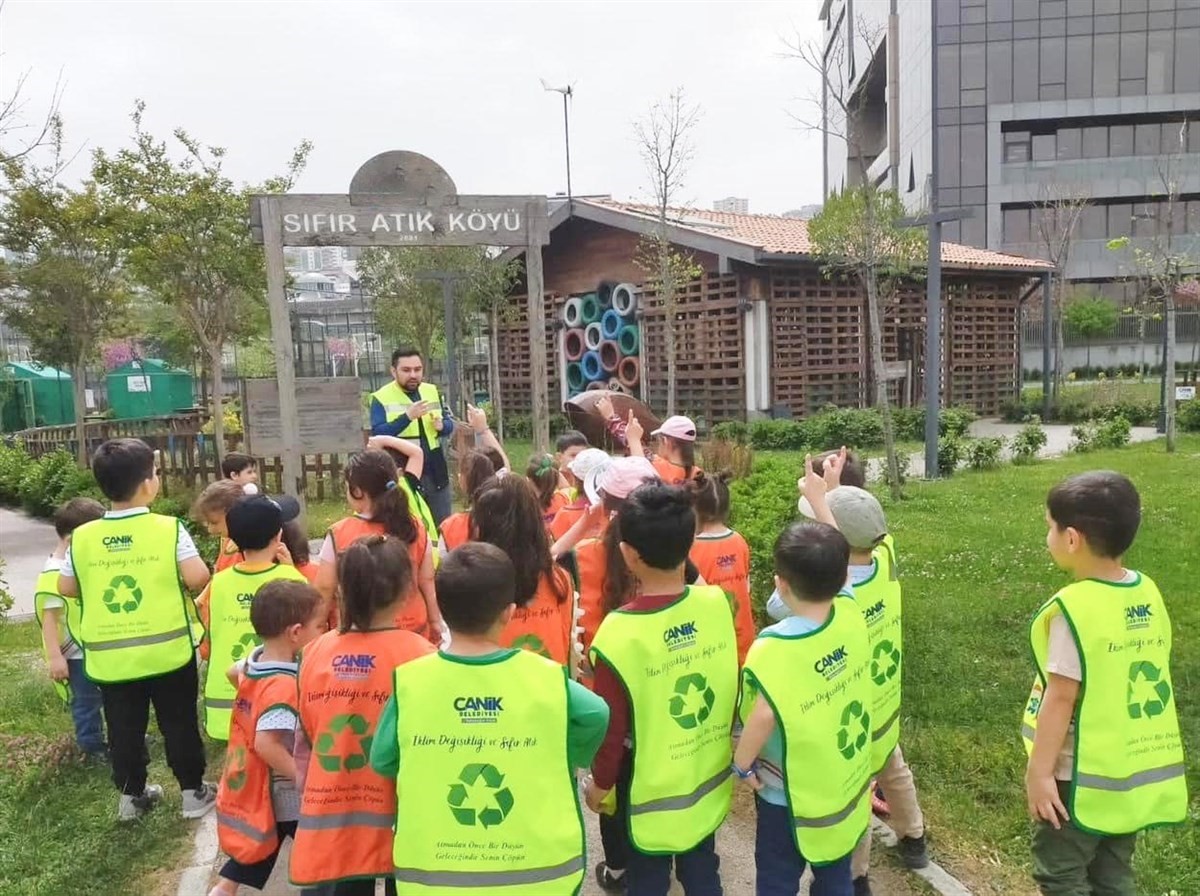 Ödüllü Canik Sıfır Atık Köyü’nde 29 bin 372 çocuk ve gence eğitim
