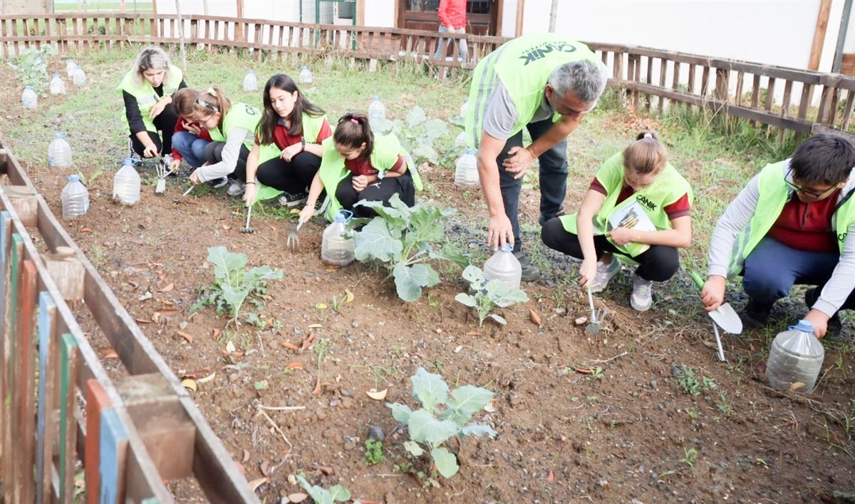 Ödüllü Canik Sıfır Atık Köyü’nde 29 bin 372 çocuk ve gence eğitim
