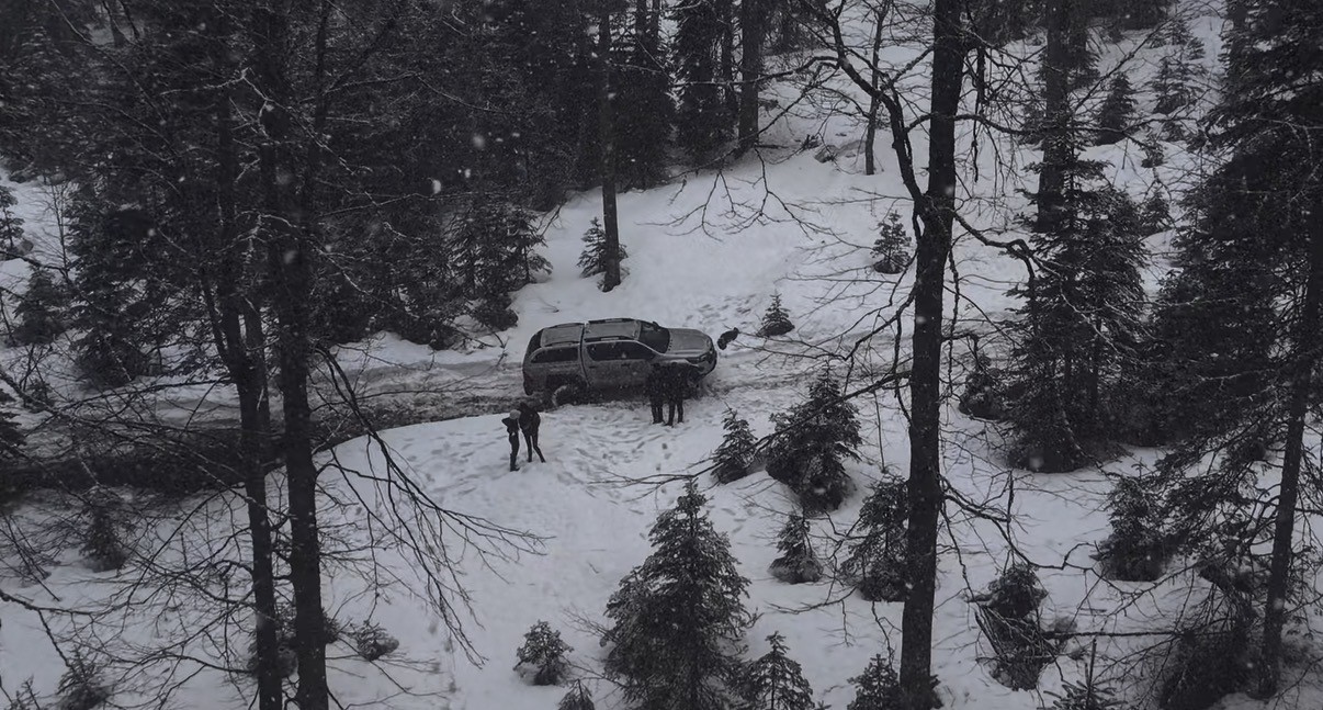 Off-Road tutkunları karla buluştu

