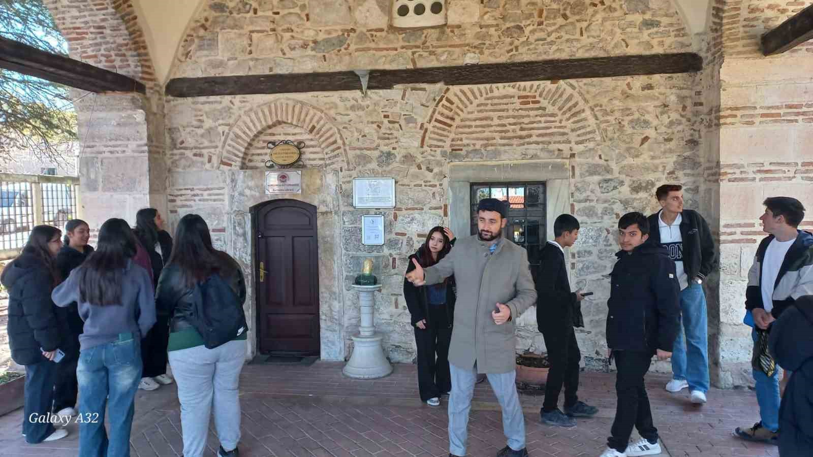 Öğrenciler kültürel mirası yerinde tanıdı
