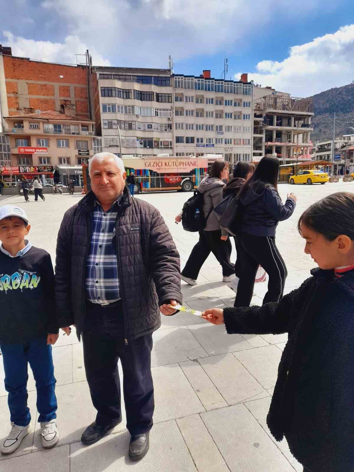 Öğrencilerden sağlık yaşam etkinliği
