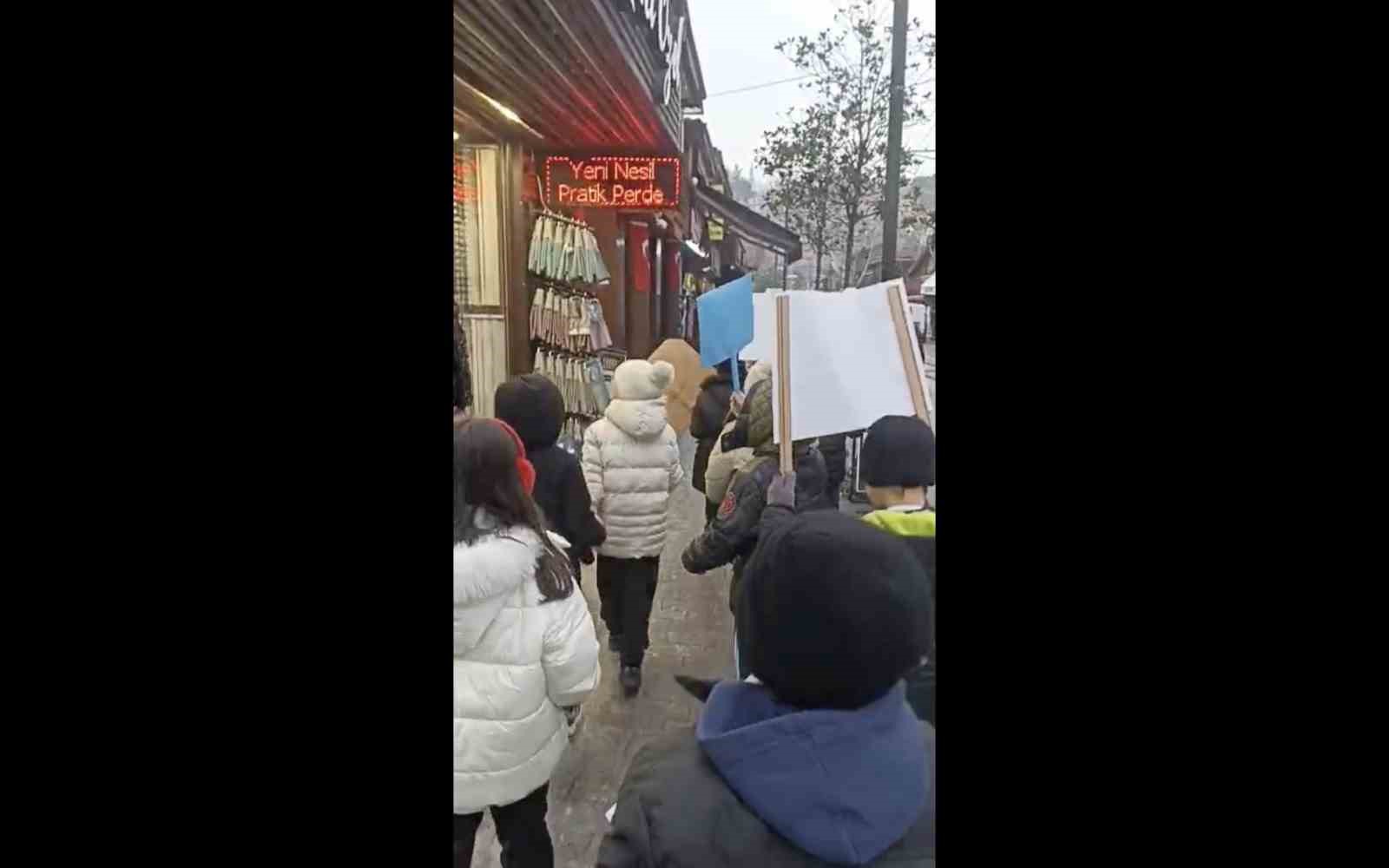 Öğrencilerden "Türkiye Selamlaşıyor" projesi kapsamında anlamlı ziyaret
