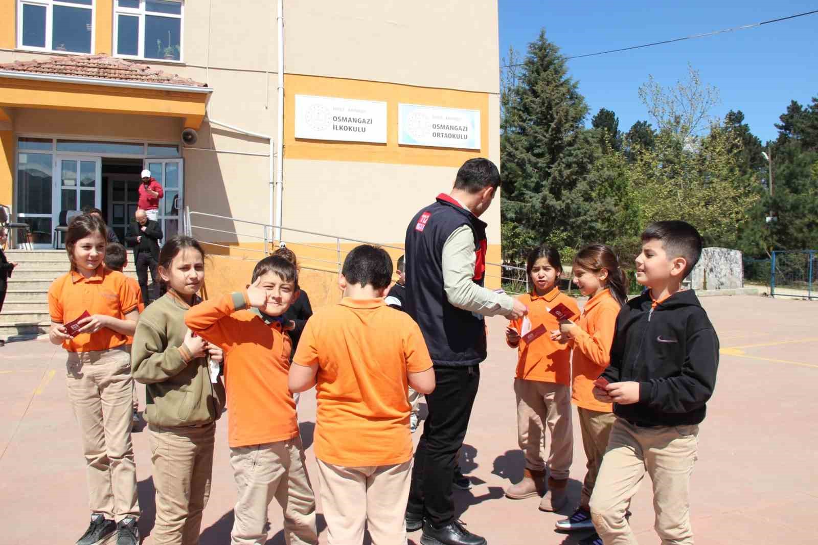 Öğrencilere 112 Acil Çağrı sistemi anlatıldı
