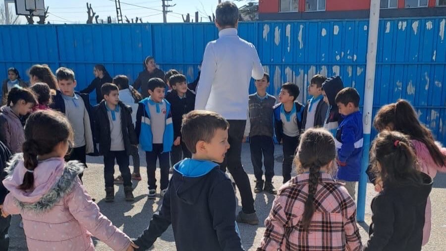 Öğrencilere afet farkındalık eğitimi verildi
