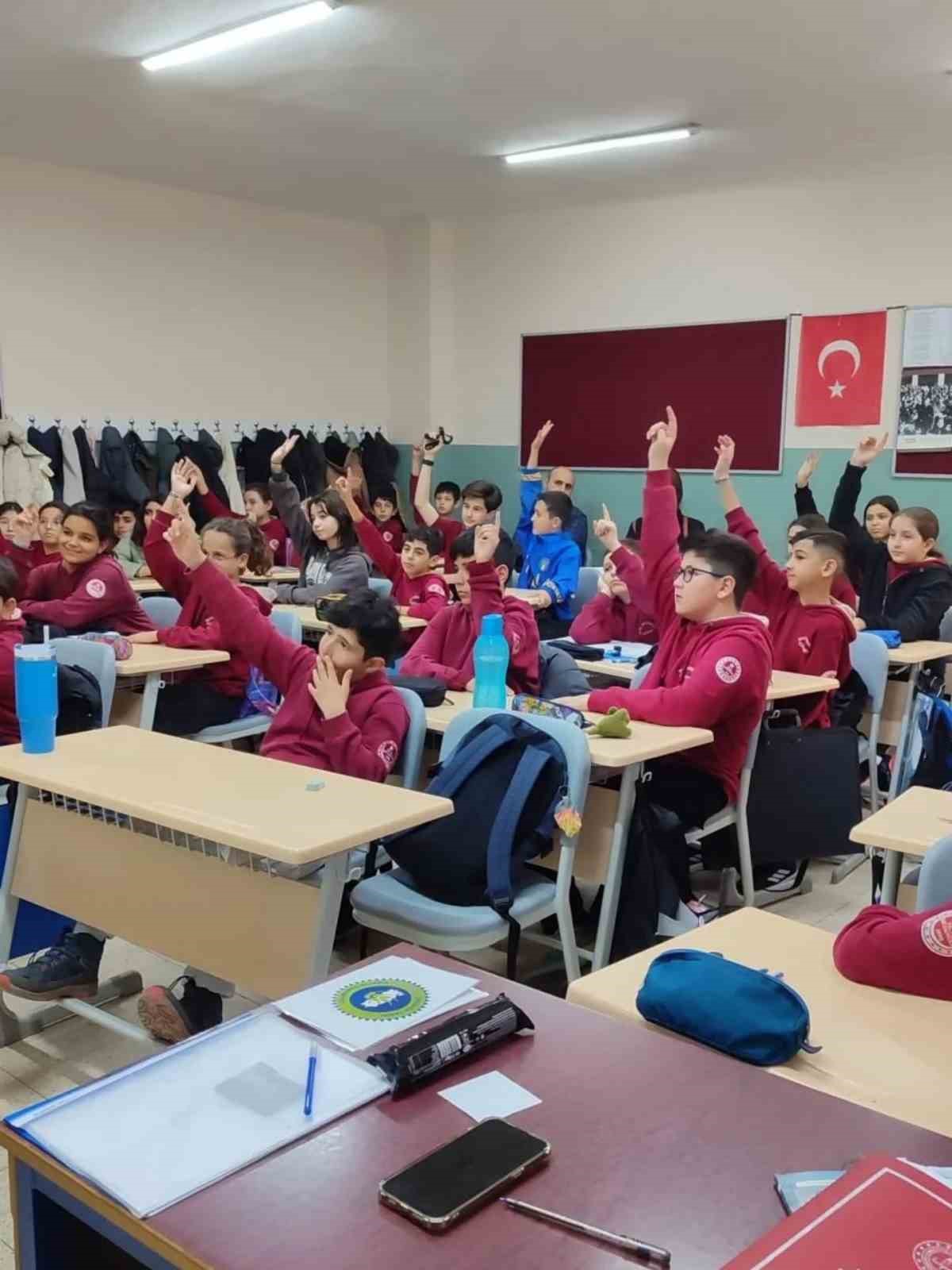 Öğrencilere gıda güvenliği ve iyi tarım eğitimi verildi
