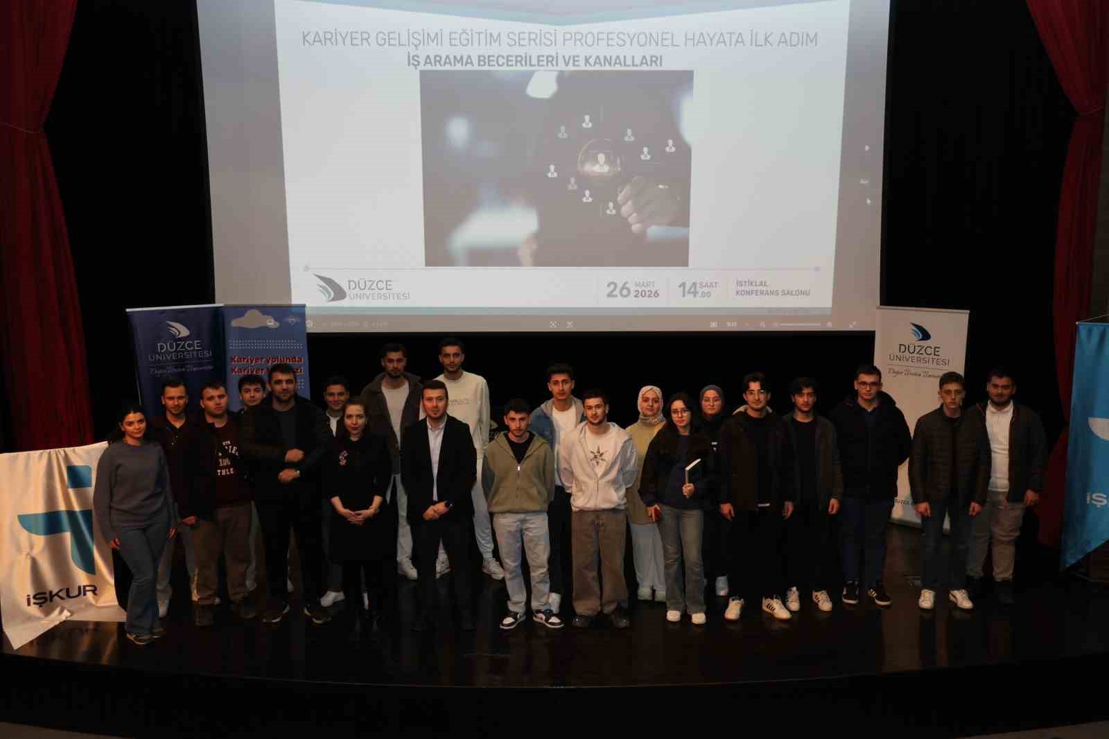 Öğrencilere iş arama beceresi
