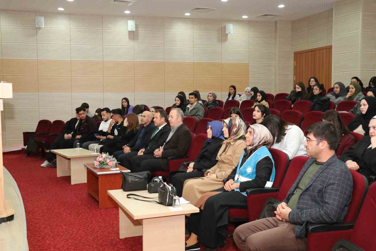 Öğrencilere manevi destek
