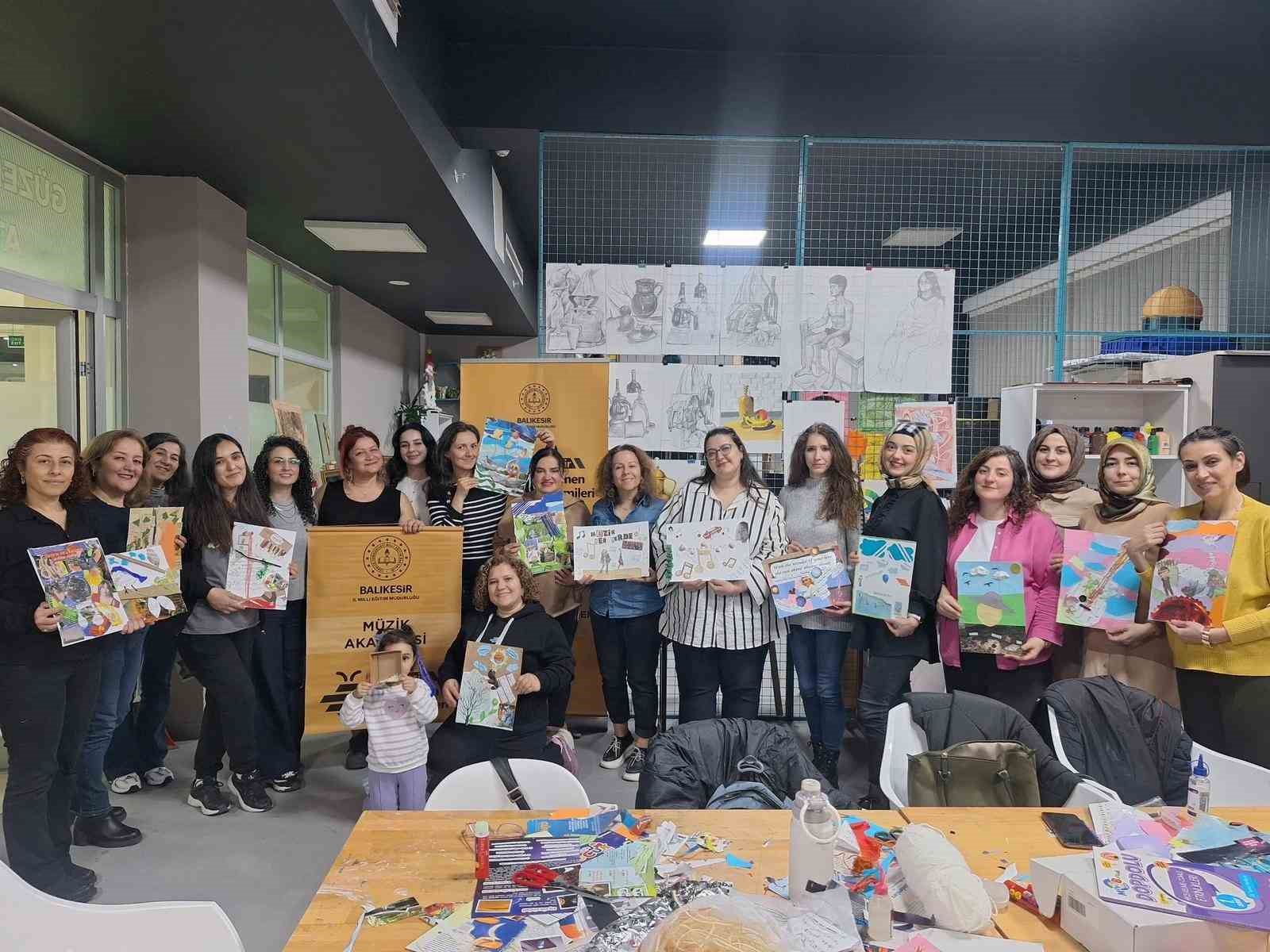 Öğretmen Akademisinde sanat dolu anlar
