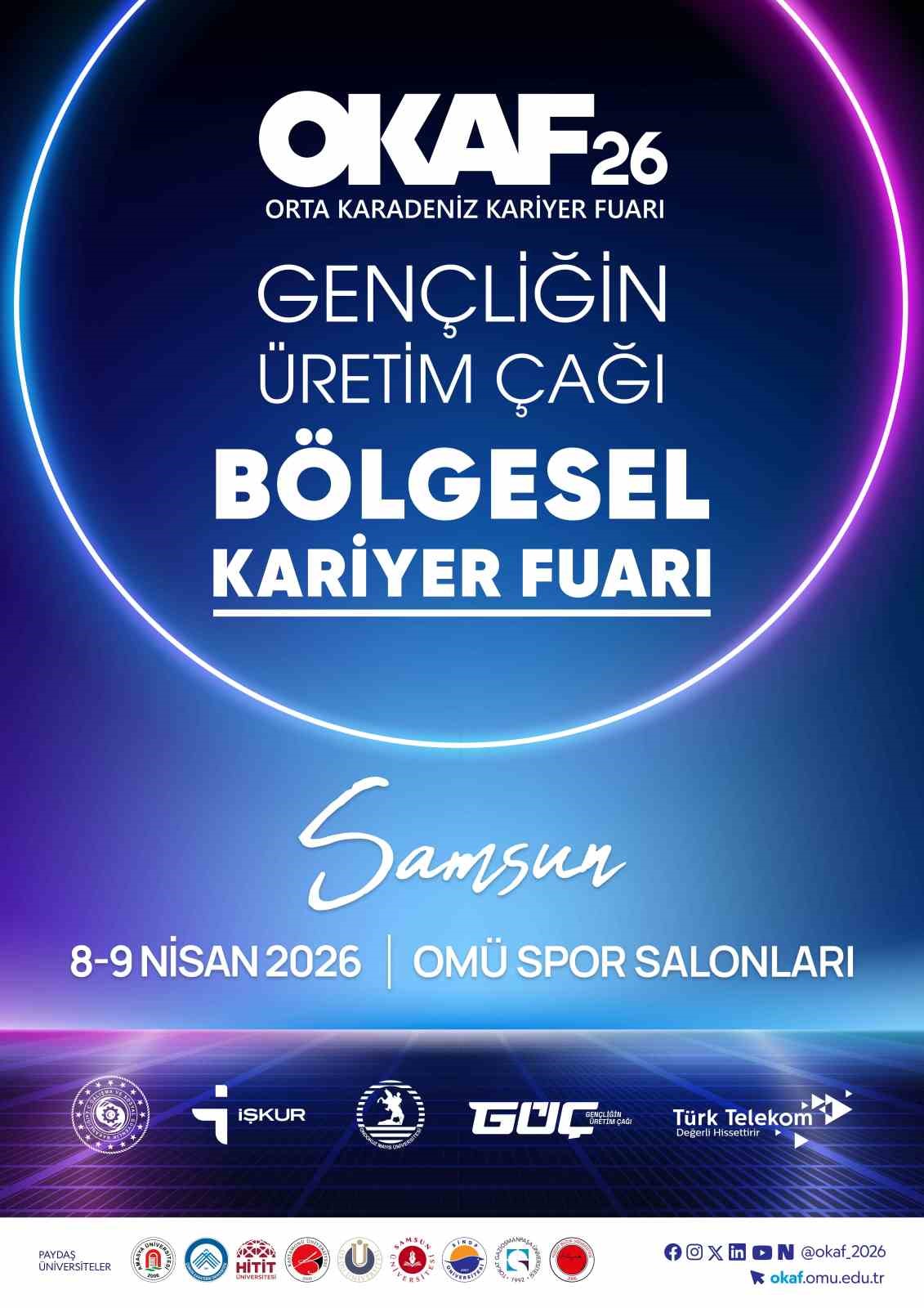 OKAF’26 kapılarını Samsun’da açacak
OKAF’26 kapılarını Samsun’da açacak