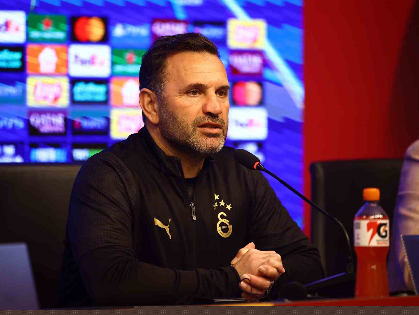 Okan Buruk: "Hedefimiz ilk maçta kazanarak avantaj elde etmek"

