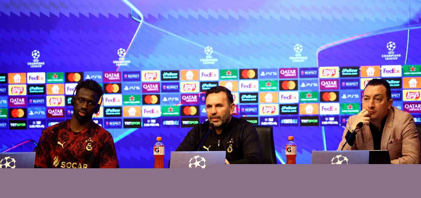 Okan Buruk: "Hedefimiz ilk maçta kazanarak avantaj elde etmek"
