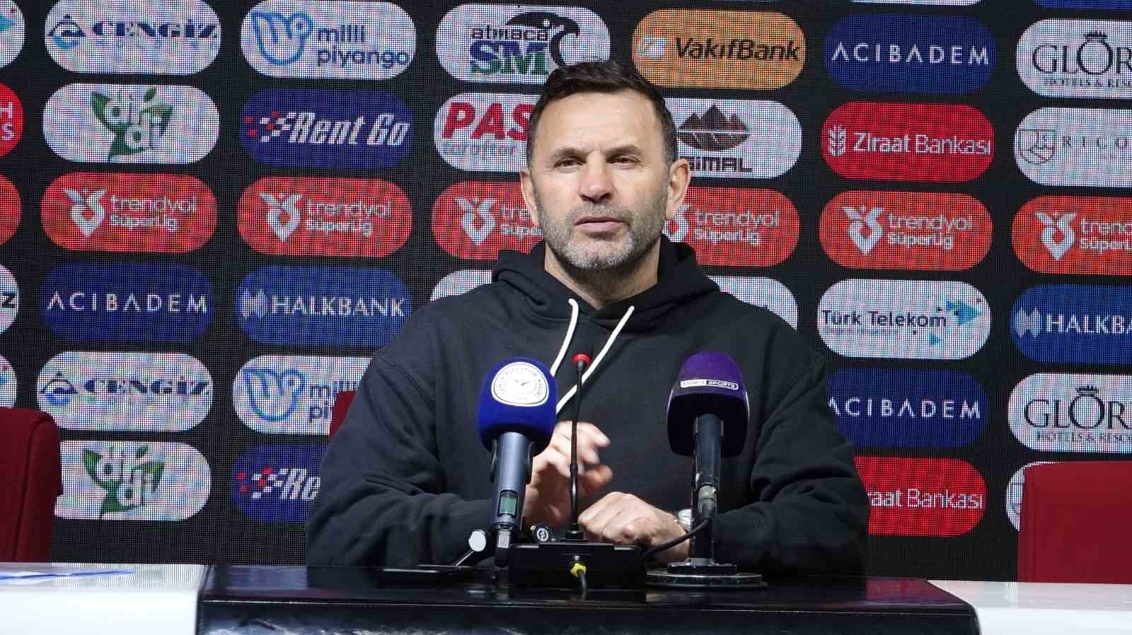 Okan Buruk: "Zor bir rakibe karşı galibiyet almak önemli ve değerli"
