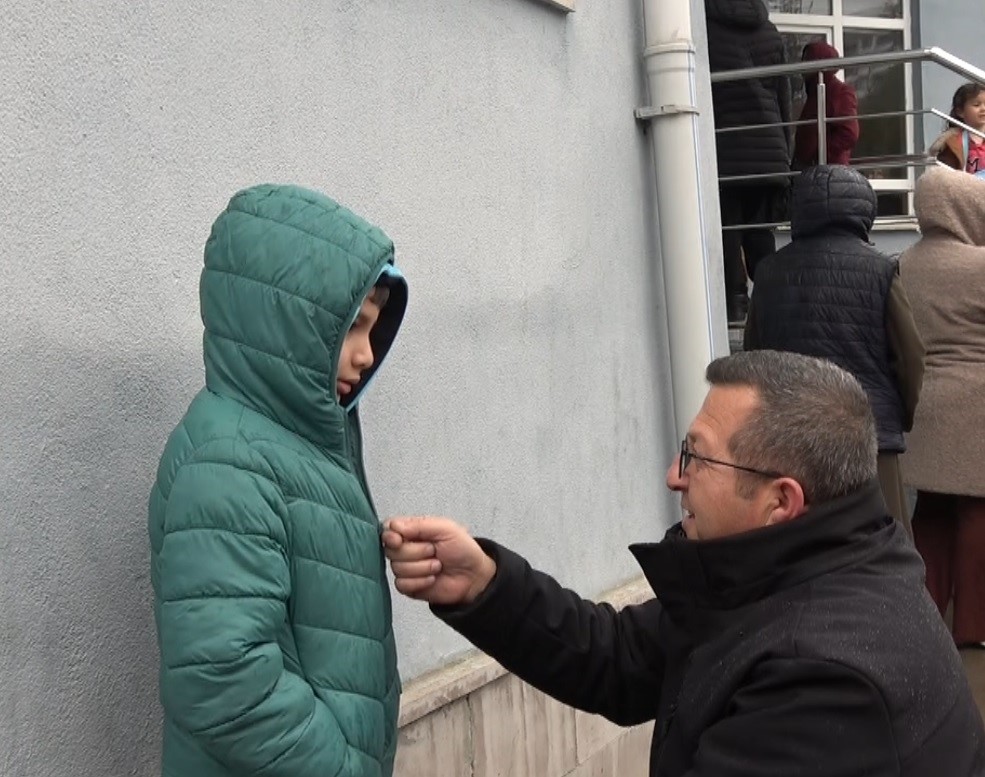 Okul personelinden örnek davranış
