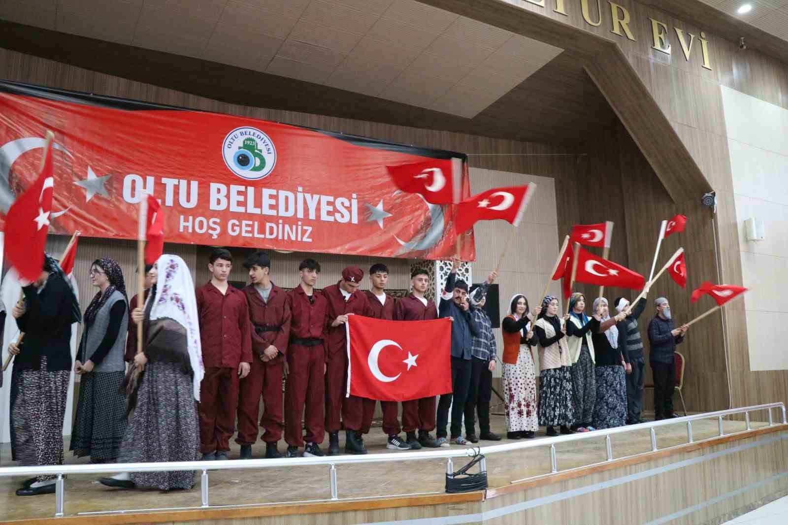 Oltu’da coşkulu kurtuluş bayramı
