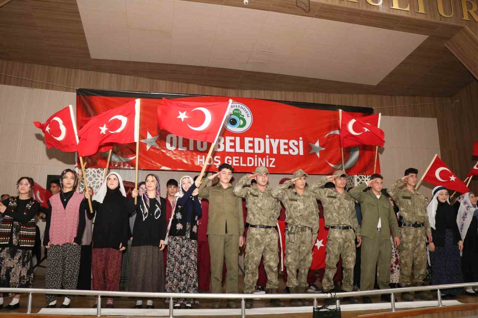 Oltu’da coşkulu kurtuluş bayramı
