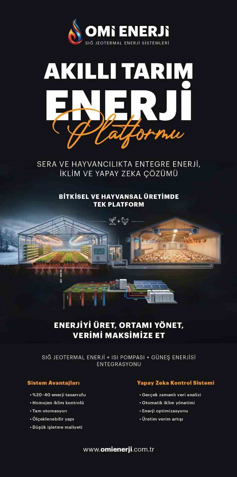 Omi Enerji’den bir ilk: ‘Sığ Jeotermal Enerji’ sistemiyle ısınmada maliyet neredeyse sıfır
