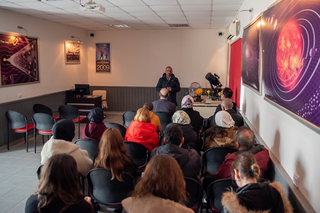 OMÜ Planetaryum’da personele uzay yolculuğu yaşatan sunum
