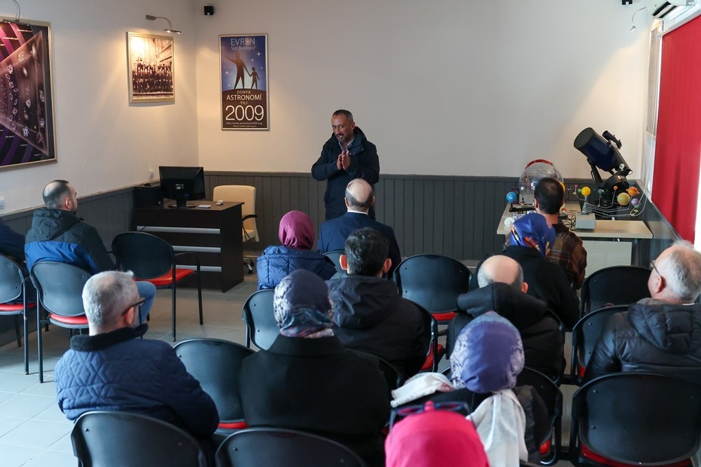 OMÜ Planetaryum’da personele uzay yolculuğu yaşatan sunum
