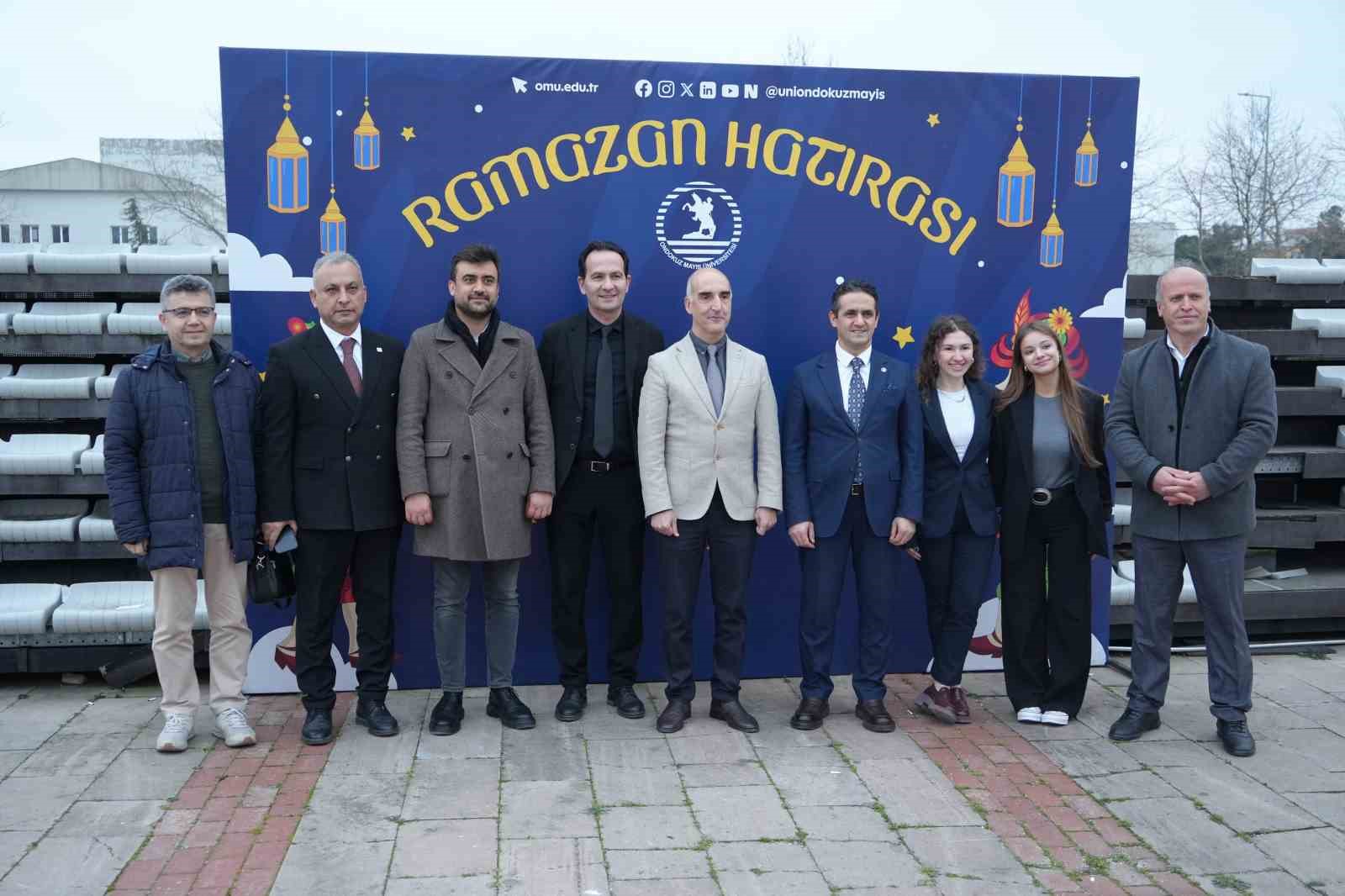 OMÜ’de 2 bin kişi aynı iftar sofrasında buluştu
