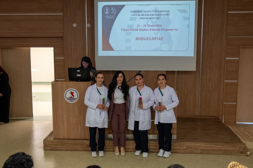 OMÜ’de Ulusal Ebeler Haftası etkinliklerle kutlandı
