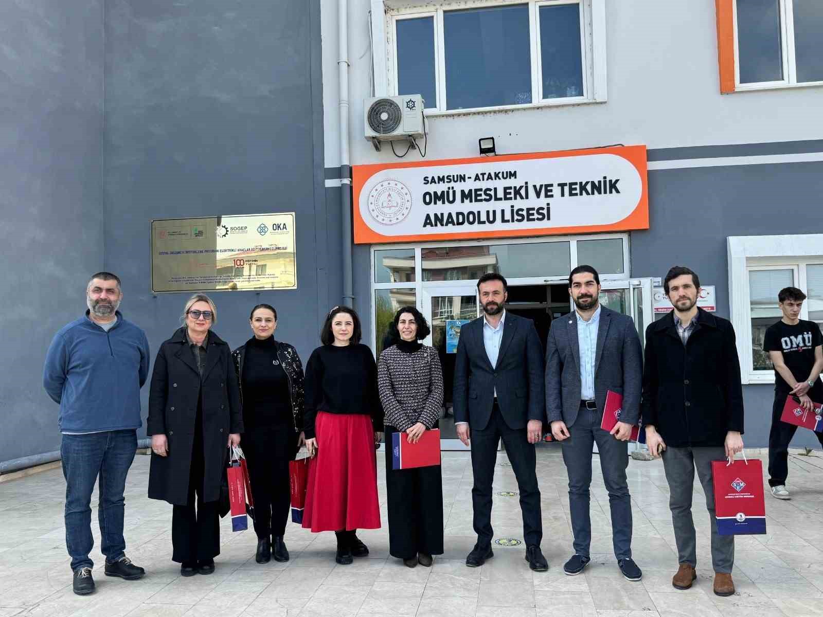 OMÜSEM lise öğrencilerine eğitim verdi: 116 öğrenci sertifikasını aldı
