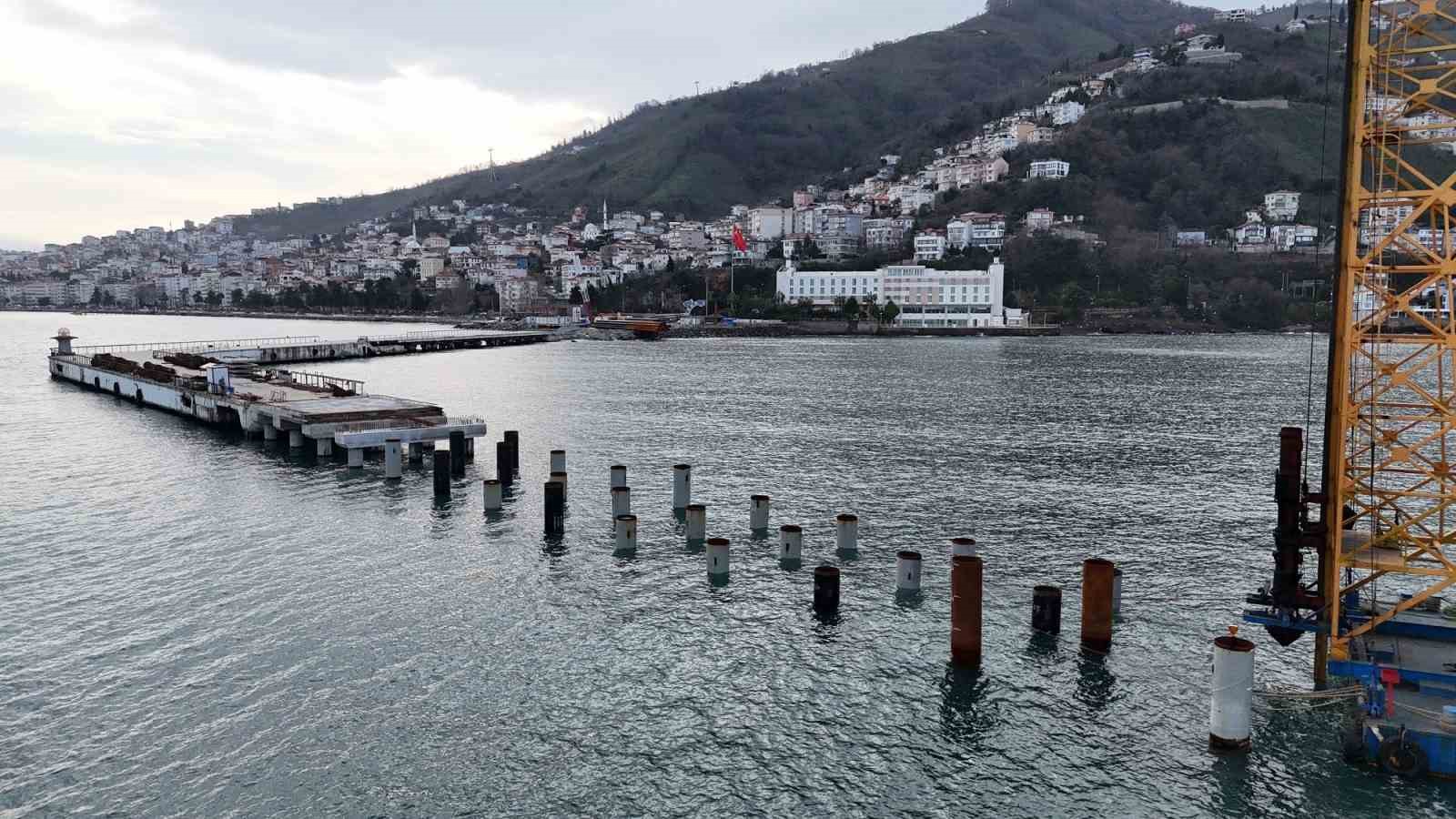 Ordu Rıhtımı 140 metre daha uzatılıyor
