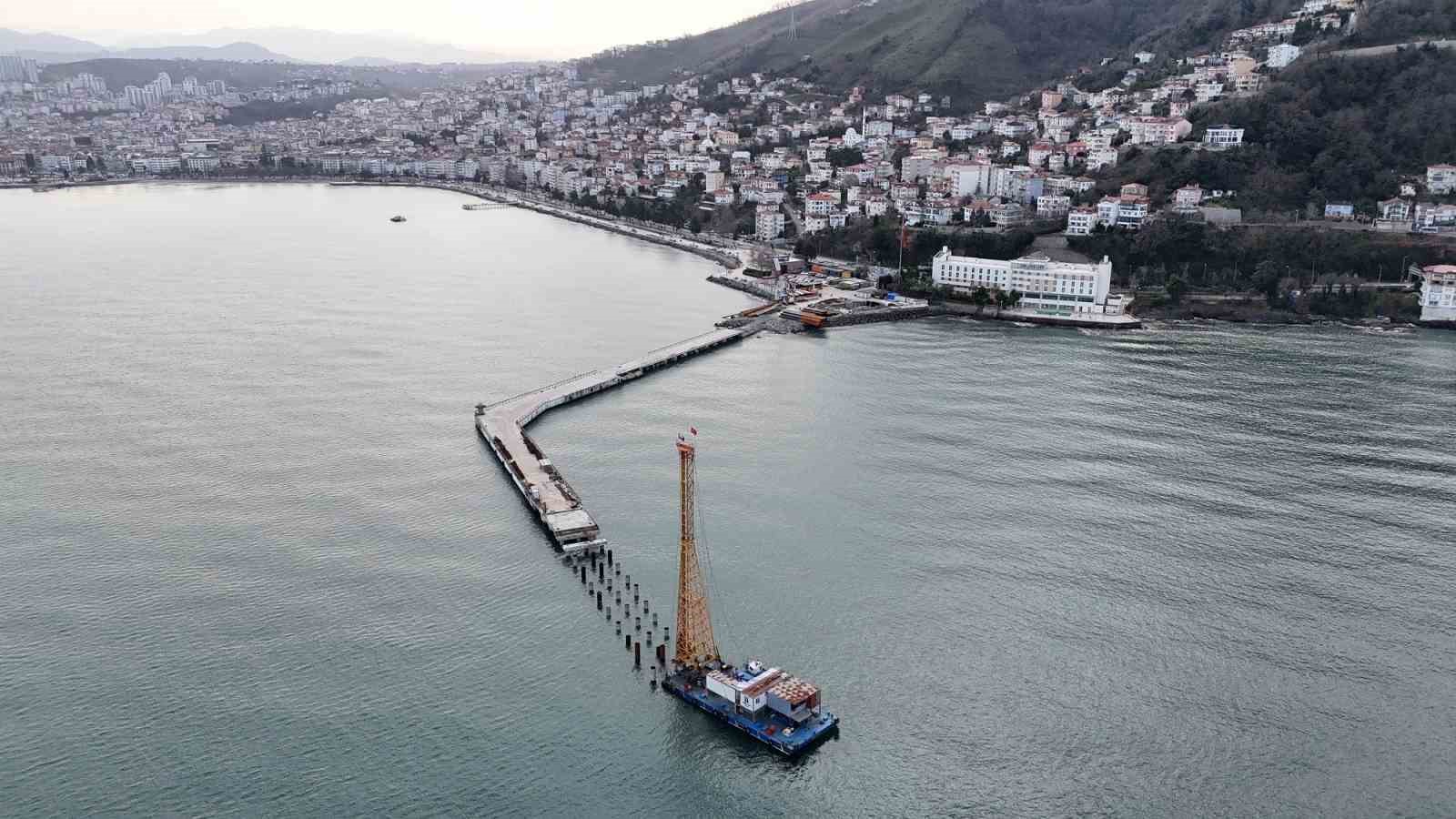 Ordu Rıhtımı 140 metre daha uzatılıyor
