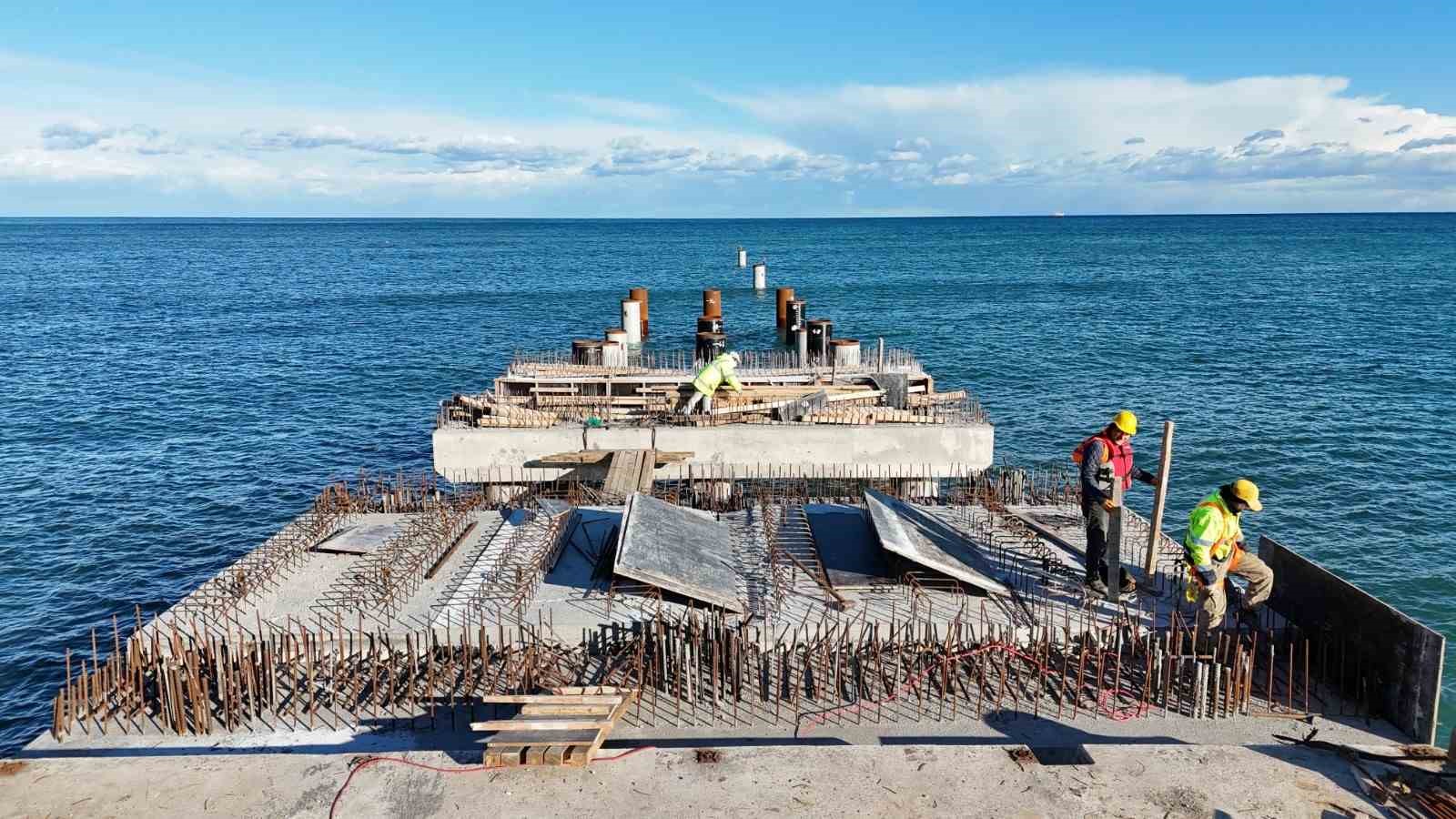 Ordu rıhtımı 410 metreye uzatılıyor: Çalışmaların ardından kruvaziyer gemilerinin gelmesi bekleniyor
