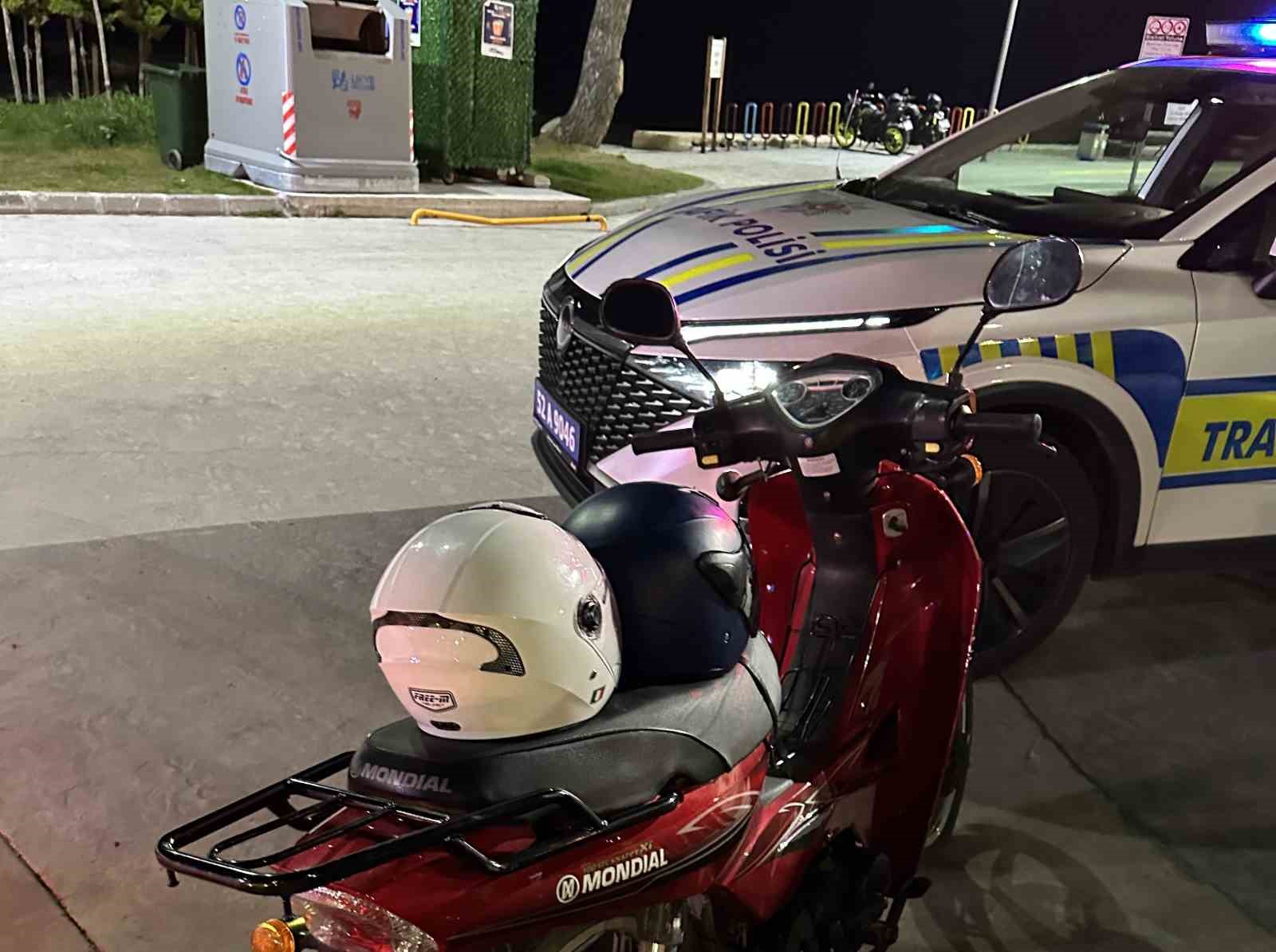 Ordu’da 3 motosiklete 128 bin 814 liralık ceza
