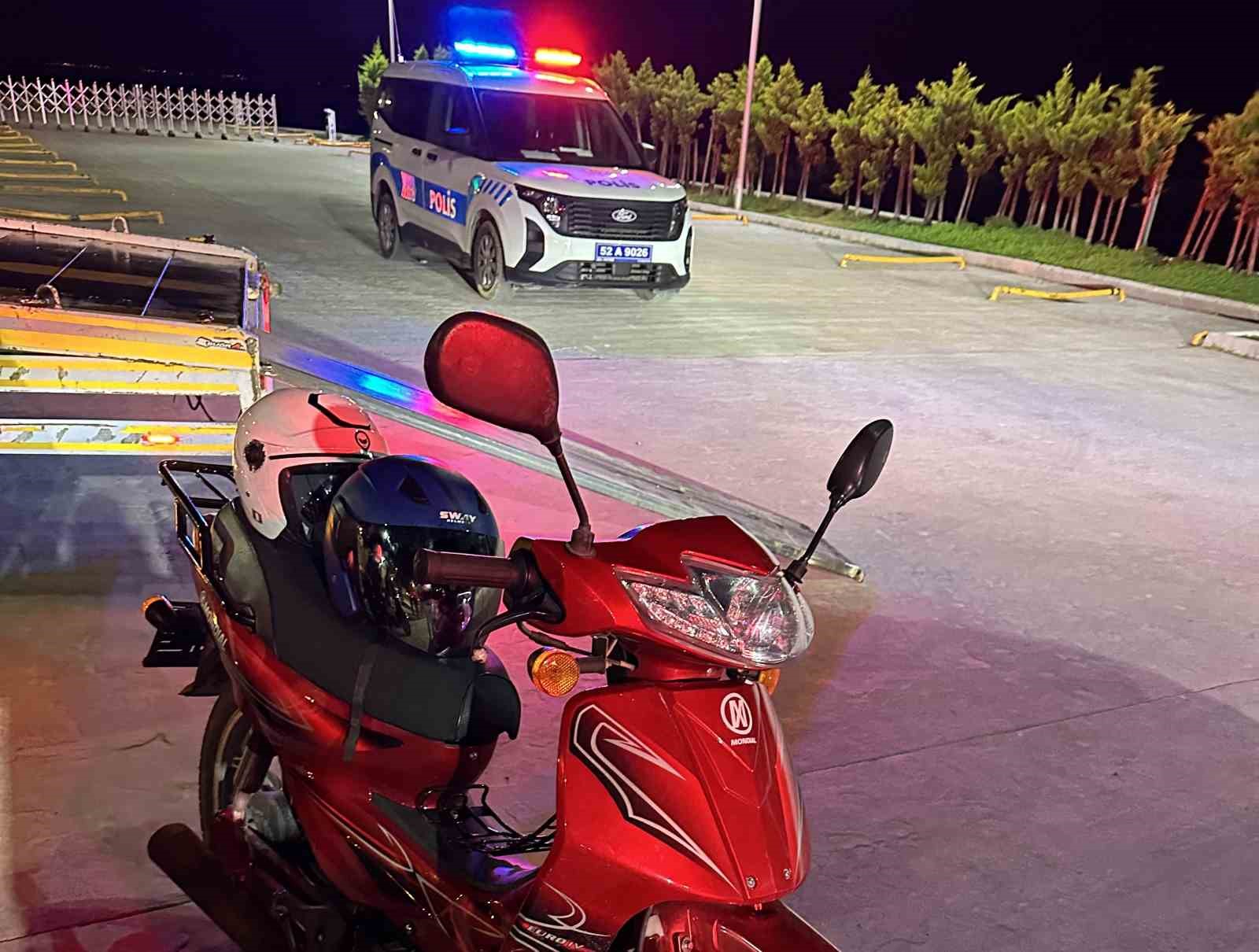 Ordu’da 3 motosiklete 128 bin 814 liralık ceza
