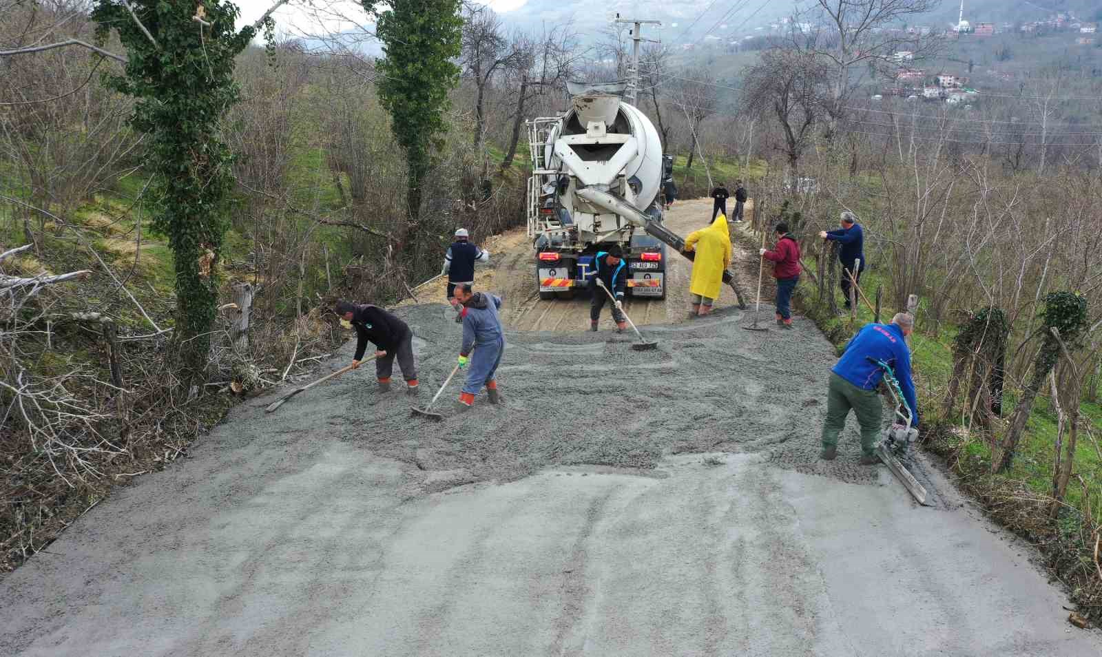 Ordu’da 7 yılda 2 bin 200 kilometre yol konfora kavuşturuldu

