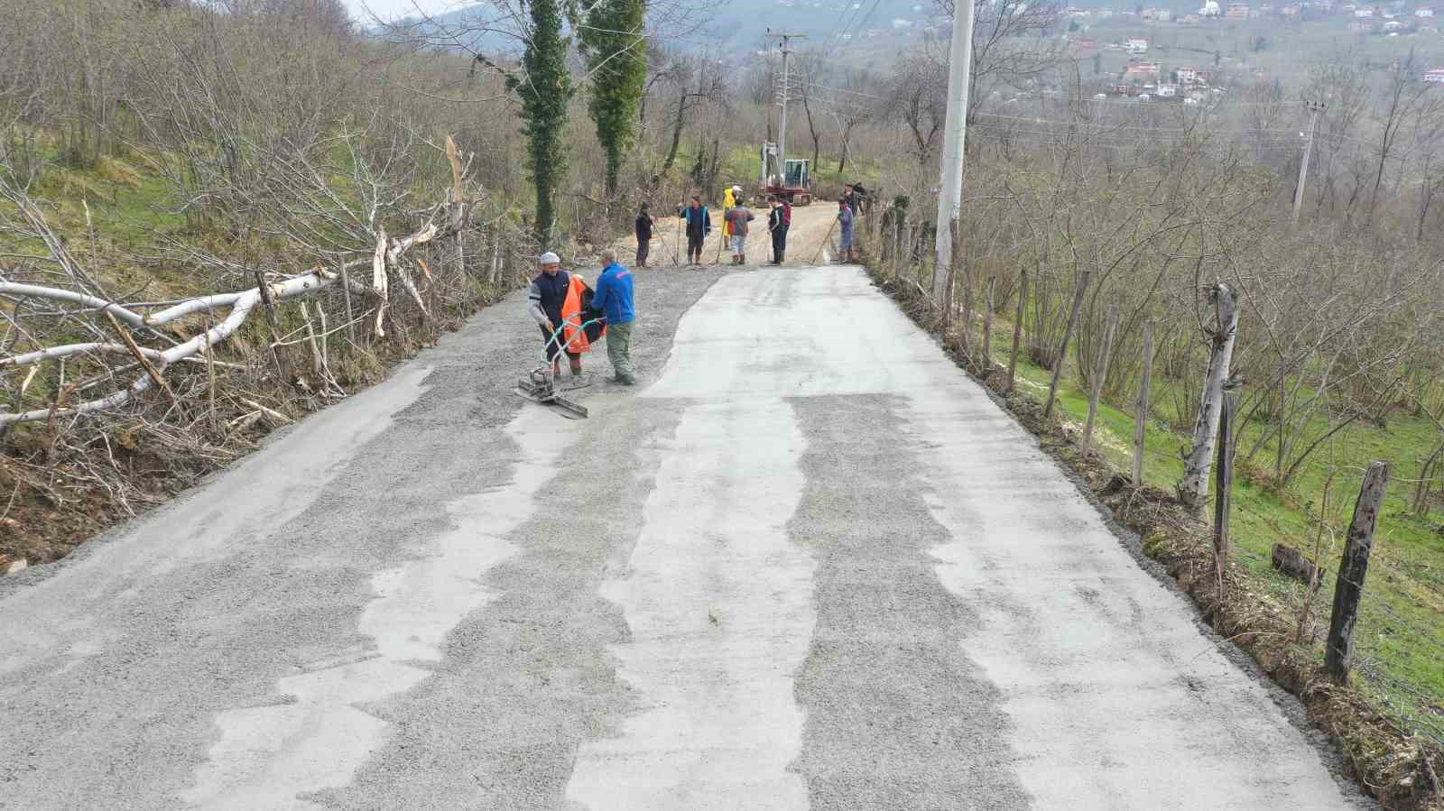 Ordu’da 7 yılda 2 bin 200 kilometre yol konfora kavuşturuldu
