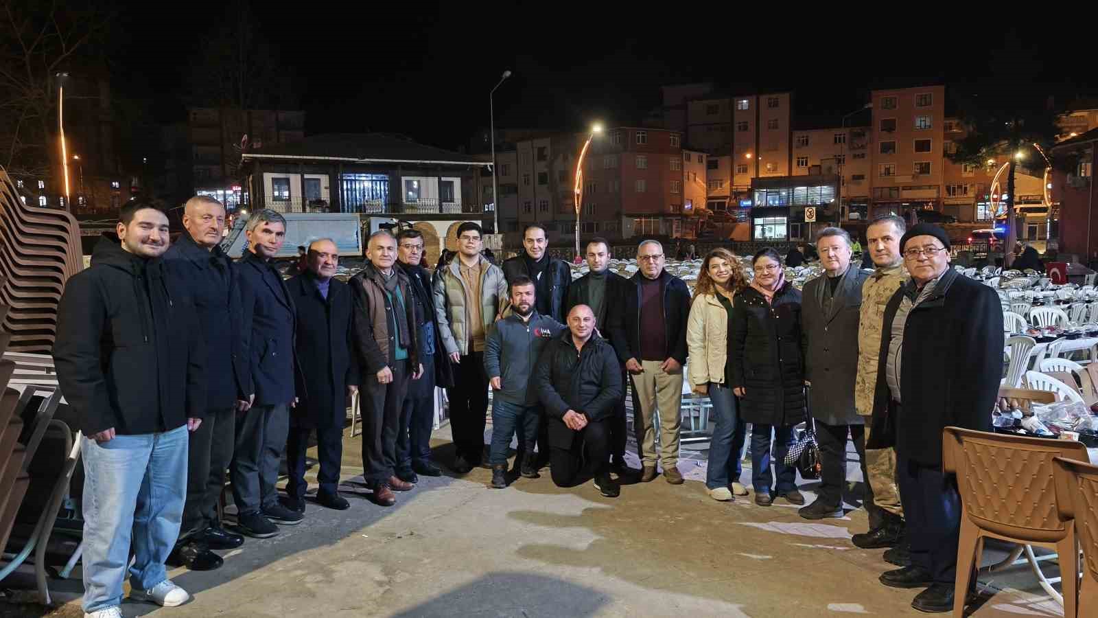 Ordu’da bin 500 kişi iftar sofrasında buluştu
