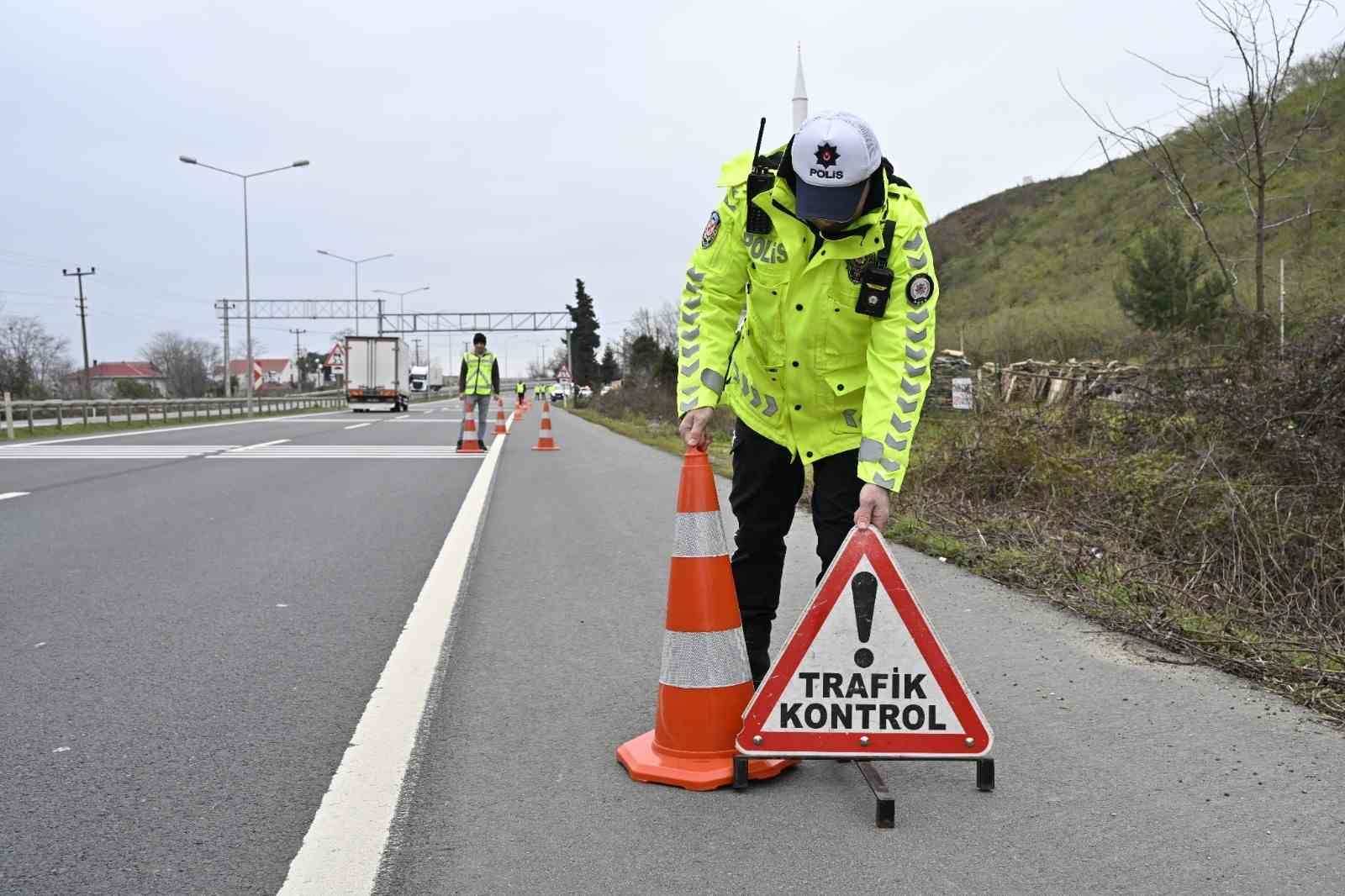 Ordu’da bir haftada 17 binden fazla araç ve sürücüsü denetlendi
