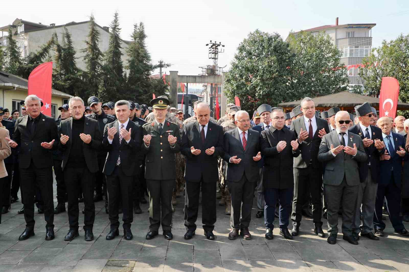 Ordu’da Çanakkale Zaferi’nin 111. yılında şehitler anıldı
