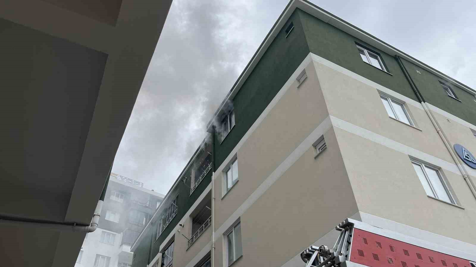 Ordu’da dairede yangın paniği
