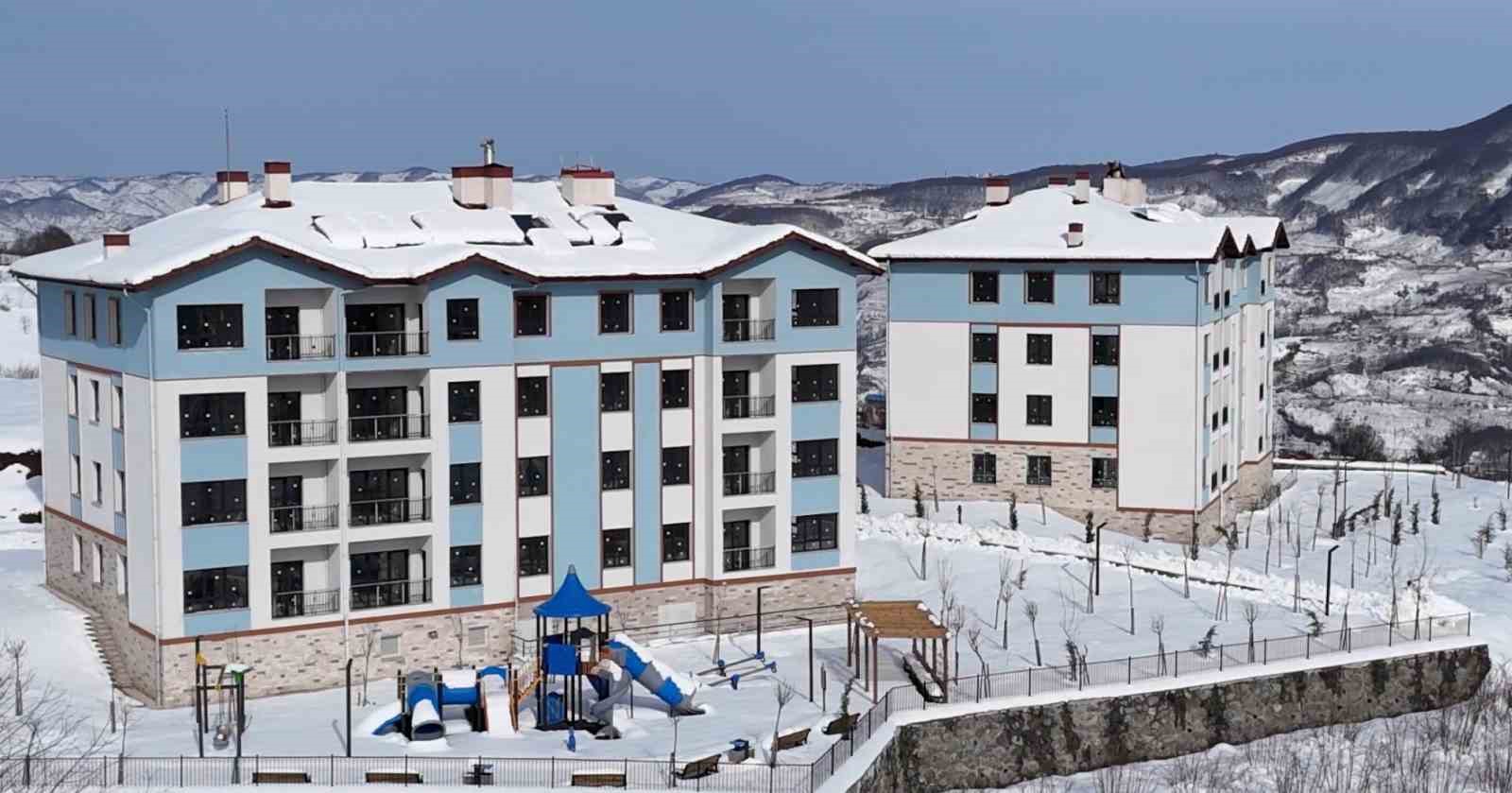 Ordu’da heyelan, 80 haneyi etkilemişti: Vatandaşlar yeni evlerine kavuşuyor
