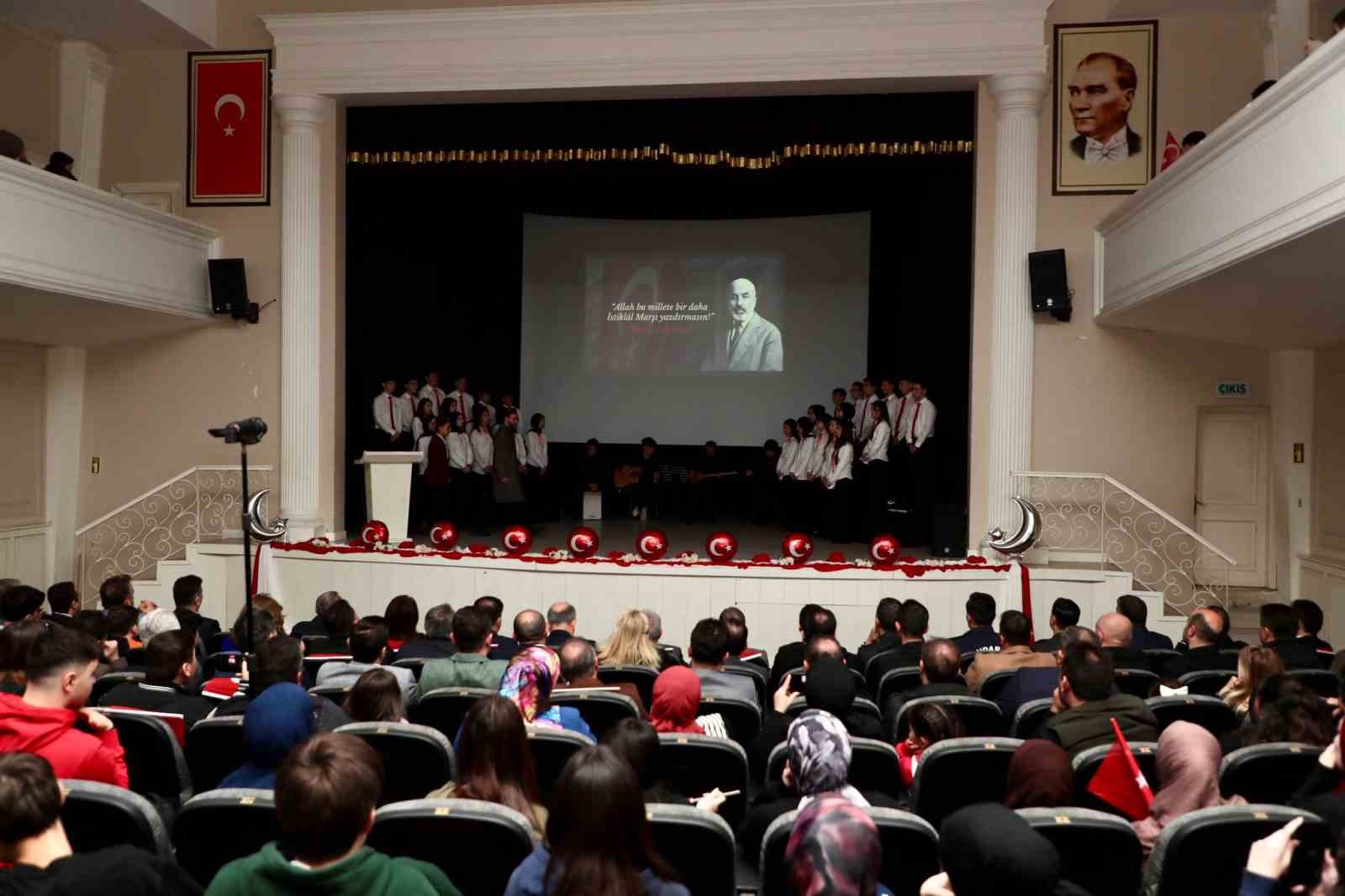 Ordu’da İstiklal Marşı’nın Kabulü ve Mehmet Akif Ersoy’u Anma programı
