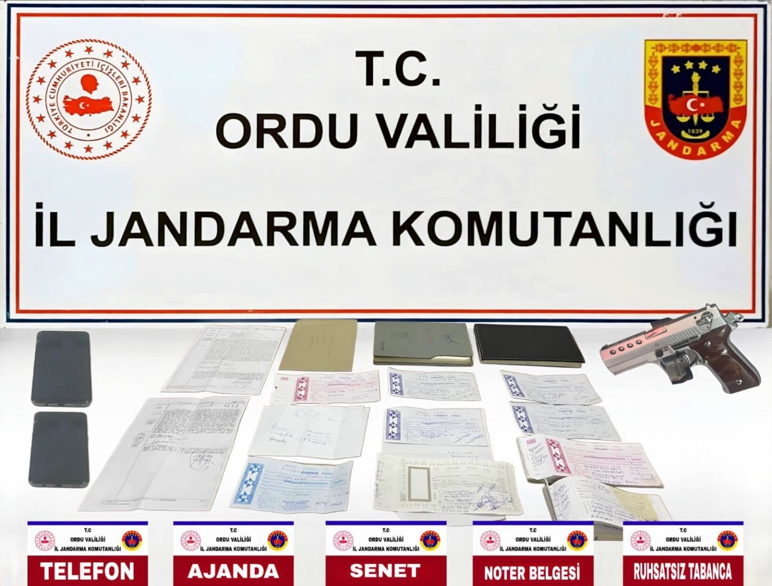 Ordu’da jandarma bir haftada aranan 51 kişiyi yakaladı
