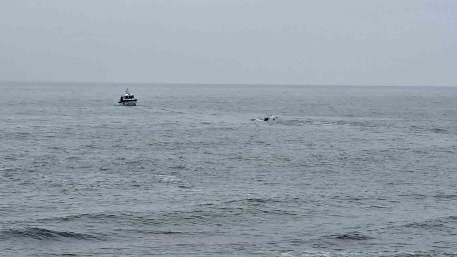 Ordu’da kıyıya vuran insansız deniz aracı imha edildi
