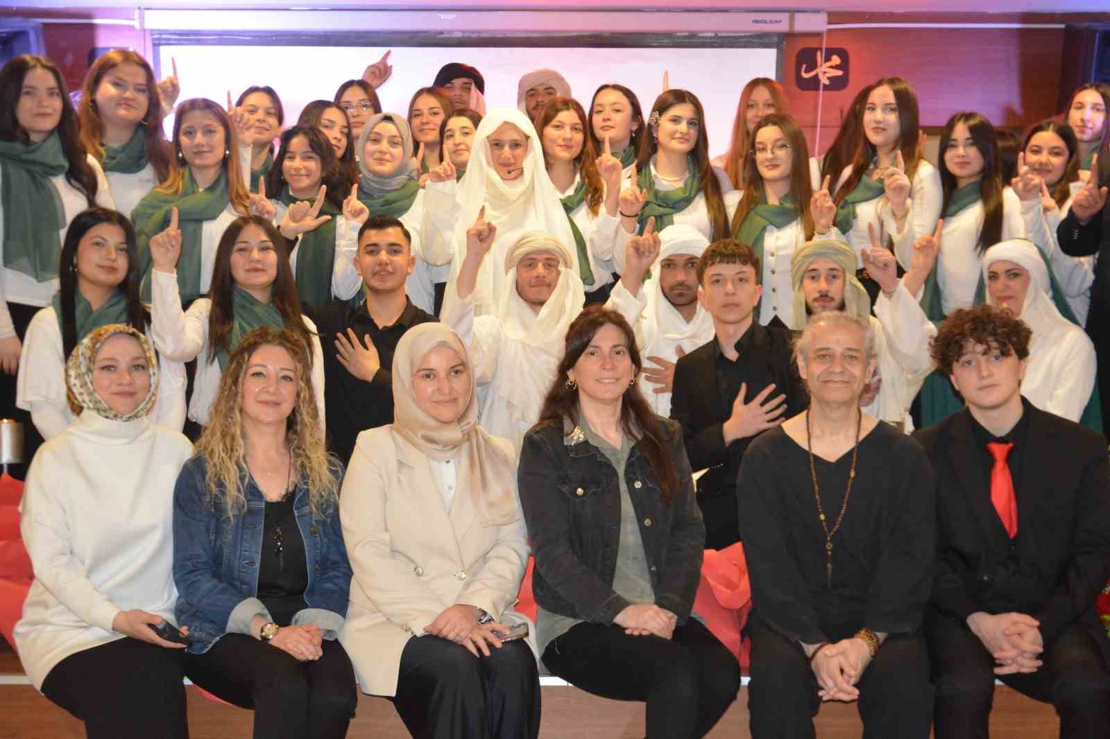 Ordu’da öğrencilerin Mevlid-i Nebi coşkusu
