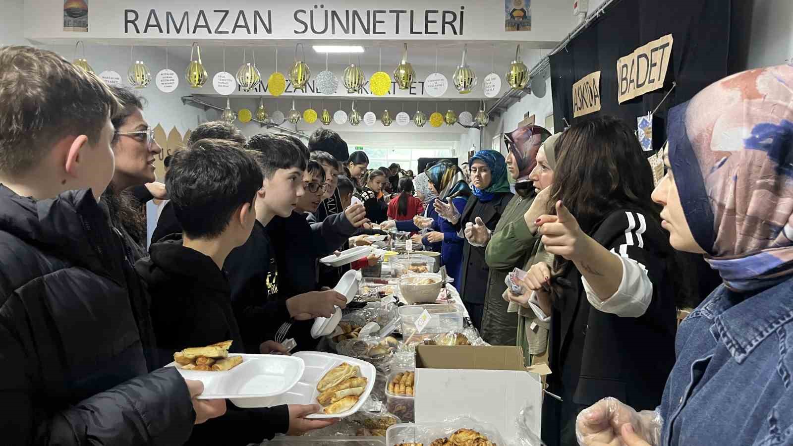 Ordu’da okulda düzenlenen hayır çarşısının geliri ihtiyaç sahiplerine
