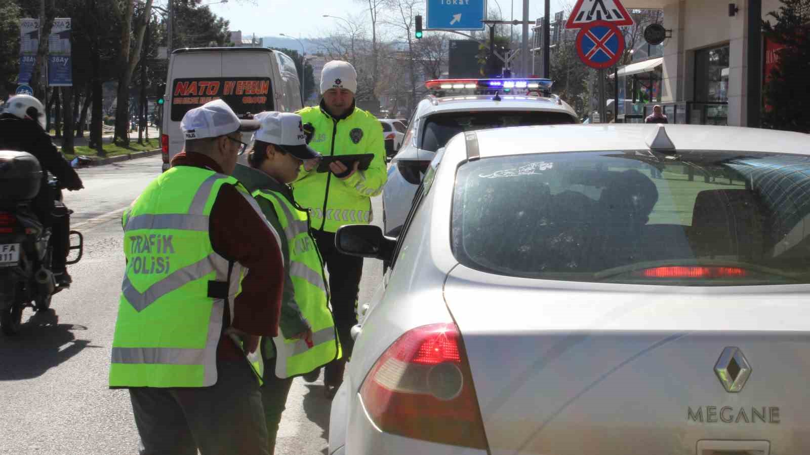 Ordu’da özel çocuklardan trafik denetimi
