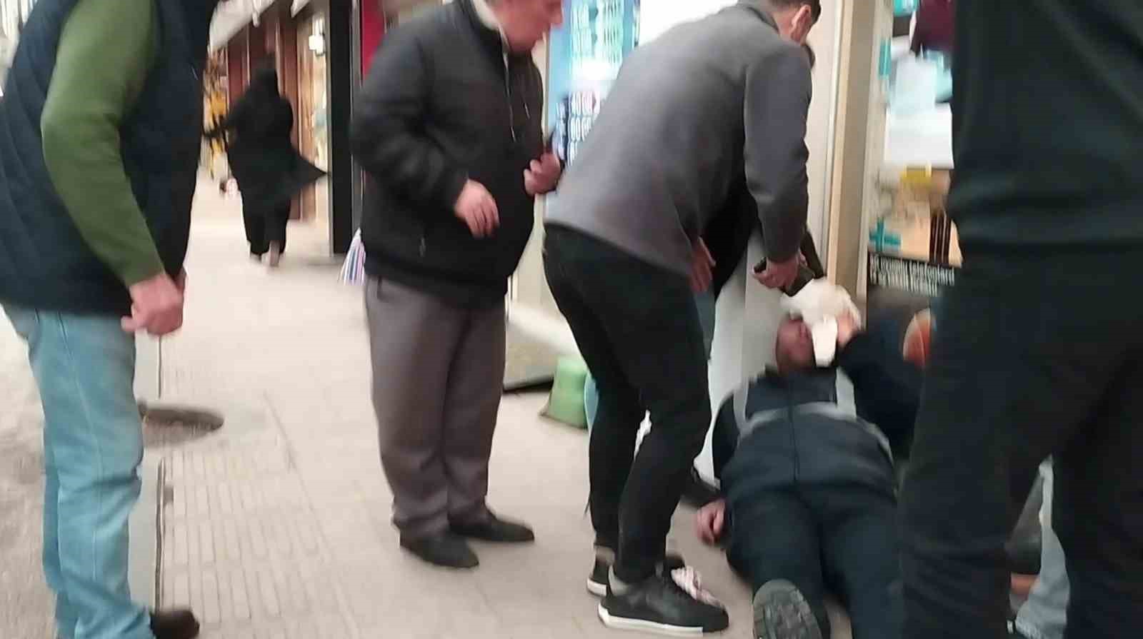 Ordu’da rüzgarda düşen tabela kafasına çarpan belediye işçisi yaralandı
