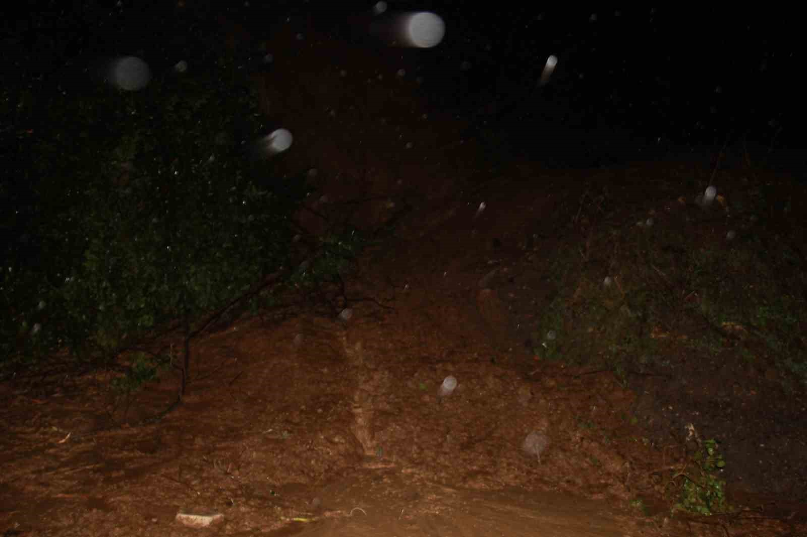 Ordu’da sağanak sonrası heyelanlar meydana geldi
