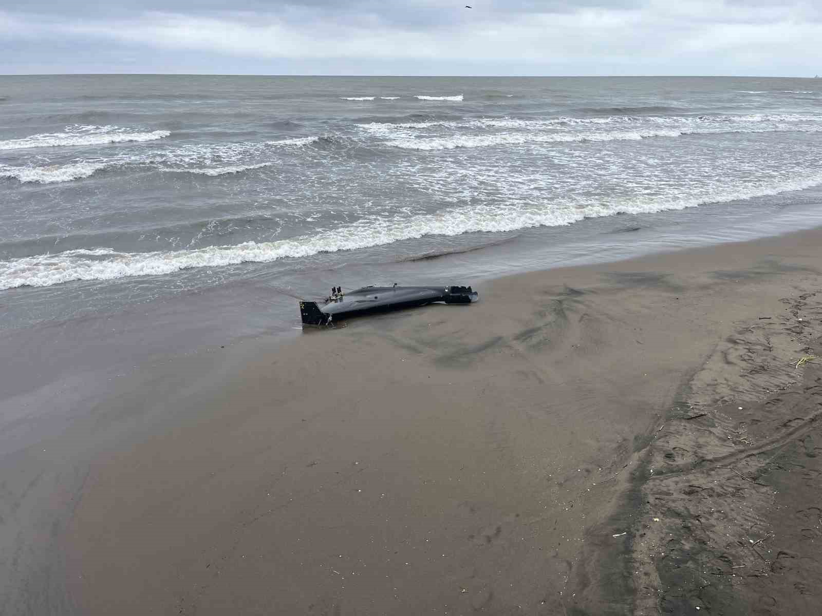 Ordu’da sahilde insansız hava aracı parçası bulundu
