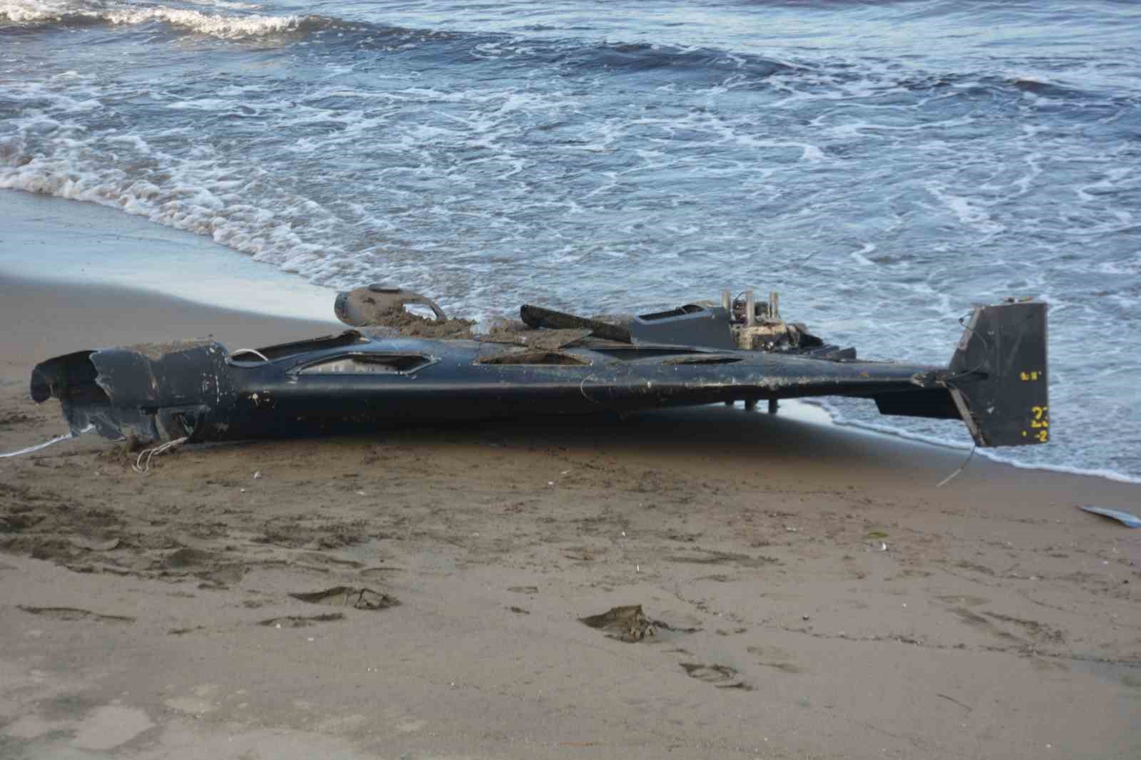Ordu’da sahile vuran insansız hava aracı parçası, İran yapımı kamikaze çıktı
