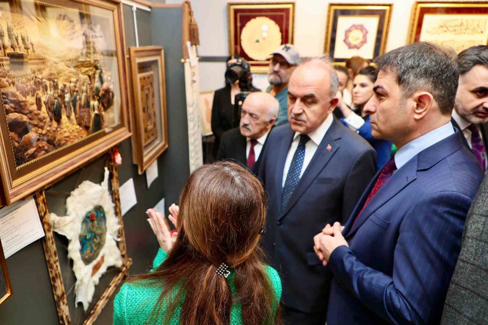 Ordu’da, ‘Sanatın Diliyle Değerlerimiz’ sergisi açıldı
