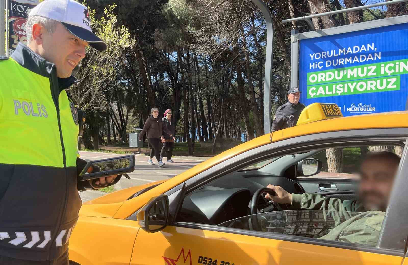 Ordu’da sürücülere emniyet kemer denetiminde 23 bin lira cezai işlem
