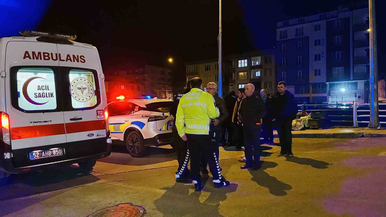 Ordu’da trafik kazası: 2 yaralı
